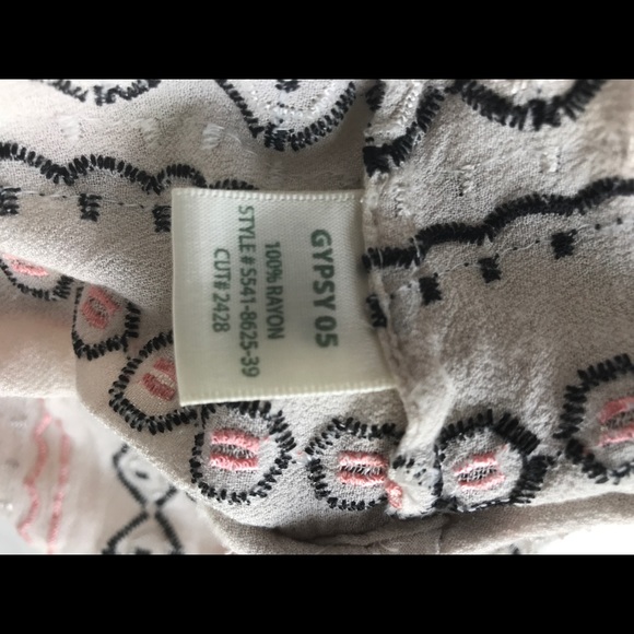 Gypsy05 Cameo Embroidered Mini Dress Tunic - Picture 4 of 5